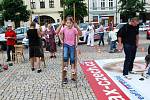 Mezinárodní den dětí oslavily děti na kolínském náměstí 