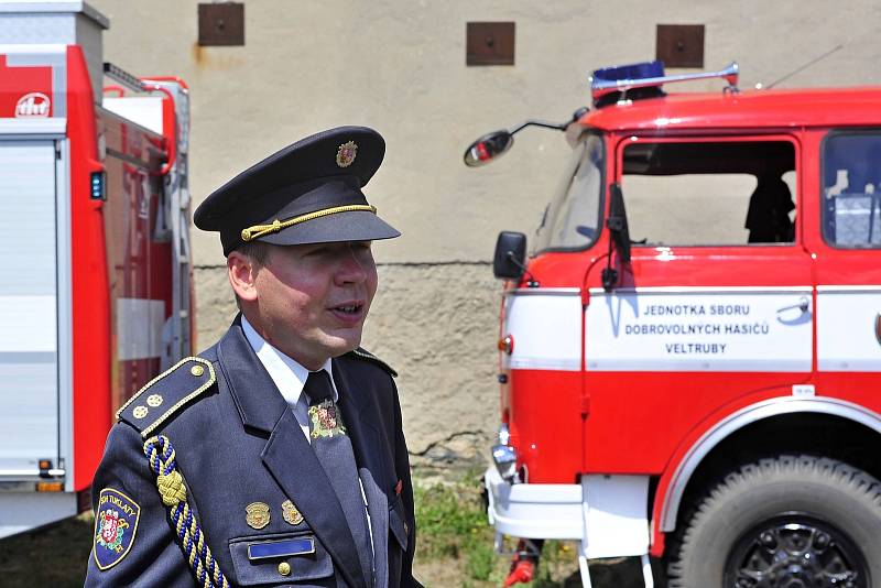 Hasiči v Mančicích oslavili 130 let svého sboru a 100 let republiky.