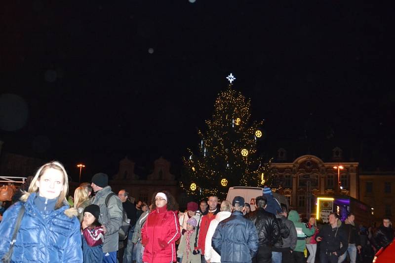 Kolínští přivítali advent už v pátek