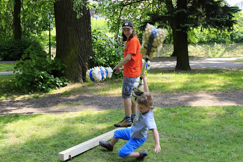 V sobotu se u pivovarského rybníka v Českém Brodě konal festival neziskových organizací.