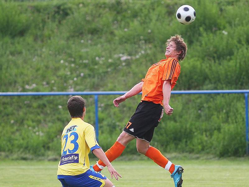 Z utkání Polepy - Teplice B (4:1).