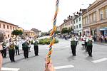 Průvod při tradičním festivalu Kmochův Kolín.