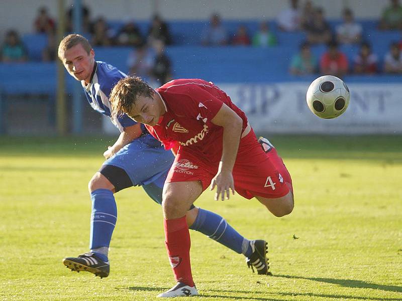 Z utkání FK Kolín - FK Pardubice B (2:1).