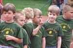 Na kolínském atletickém stadionu soutěžily děti z mateřských škol.