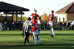 Z utkání Velim - Brandýs nad Labem (1:2).