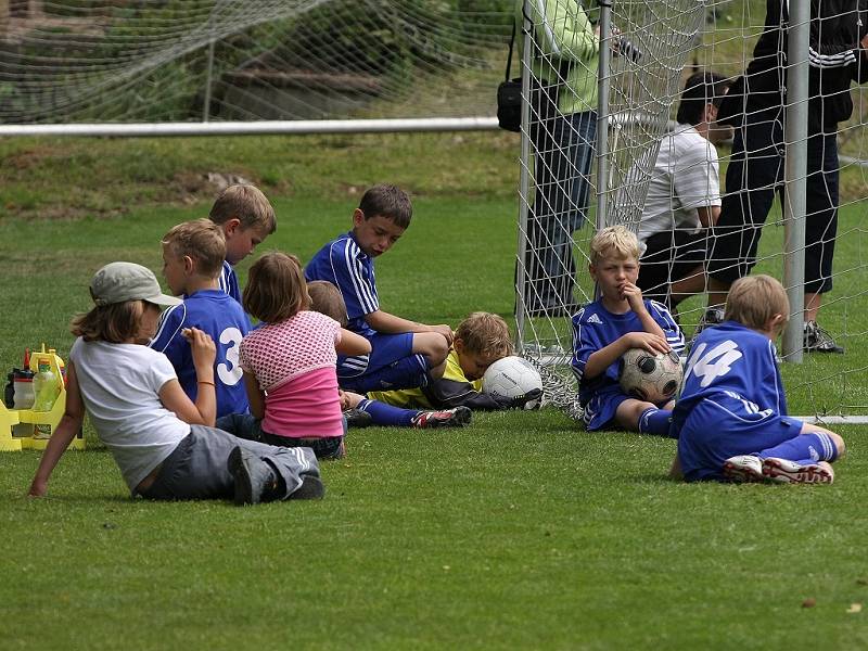 Z krajského finále mladší přípravky, které se hrálo na hřišti FK Kolín.