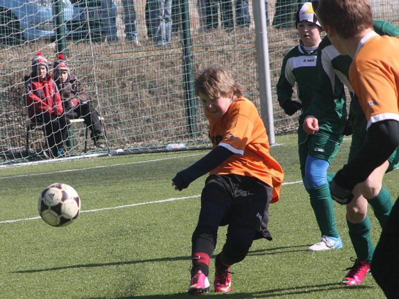 Z utkání FK Kolín U13 - Svitavy (9:2).