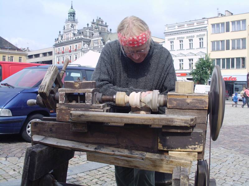 Řemeslný trh na Karlově náměstí v Kolíně, 13. září 2012