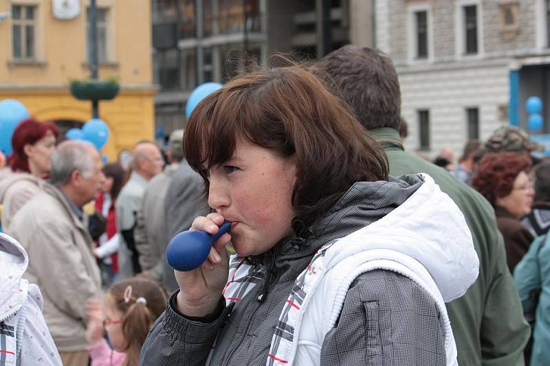 Den záchranářů v Kolíně 2010. Karlovo náměstí