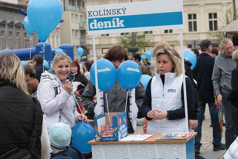 Den záchranářů v Kolíně 2010. Karlovo náměstí