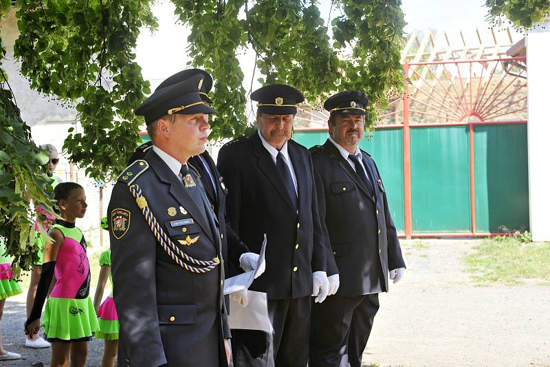 Hasiči v Mančicích oslavili 130 let svého sboru a 100 let republiky.