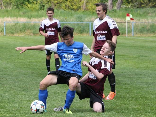 Z utkání FK Kolín U16 - Táborsko (0:2).