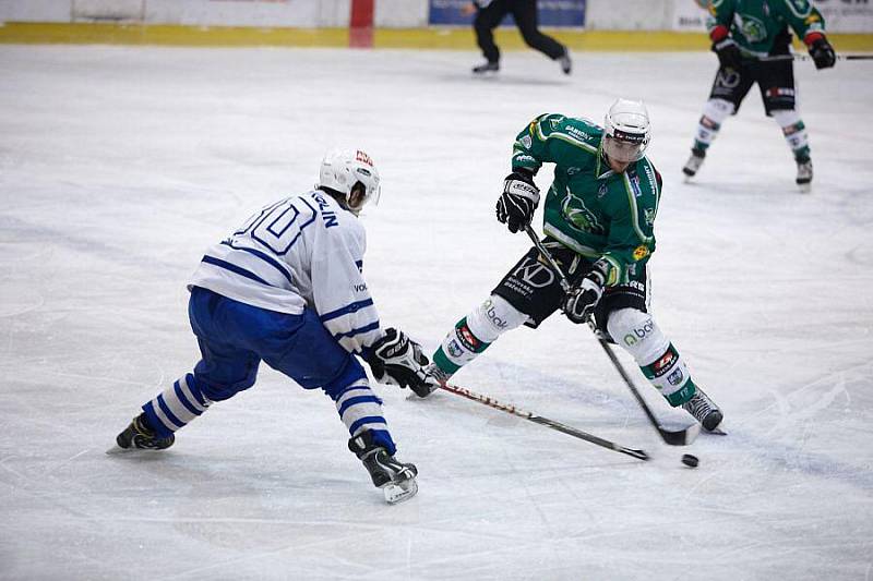 Z utkání čtvrtfinále play off Trutnov - Kolín (5:0).