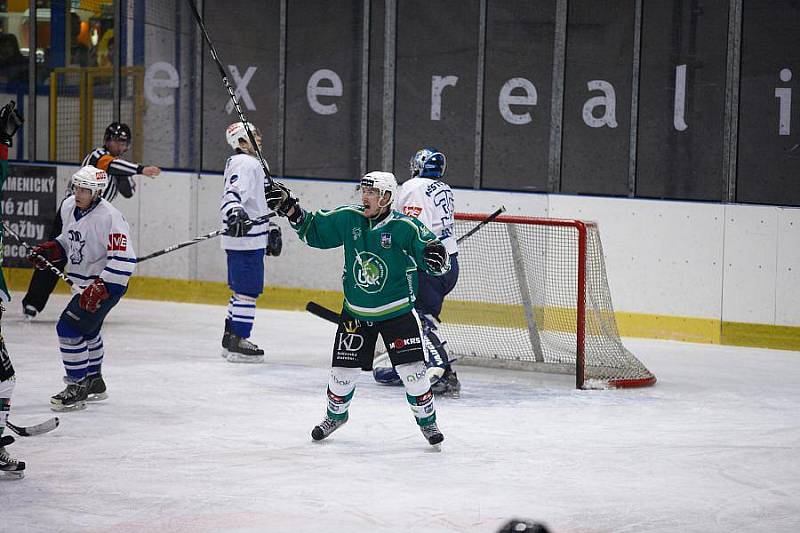 Z utkání čtvrtfinále play off Trutnov - Kolín (5:0).