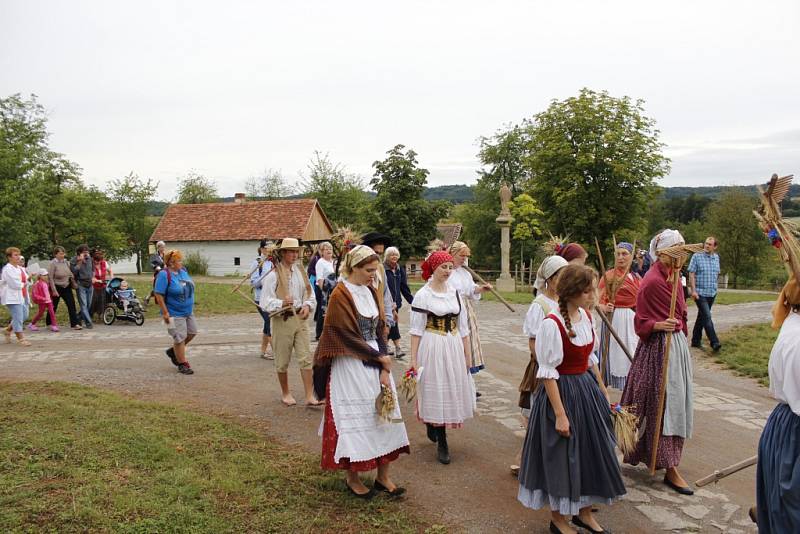 Dožínky v kouřimském skanzenu