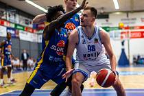 Z basketbalového utkání NBL: BC Geosan Kolin - Sluneta Ústí nad Labem 77:89.