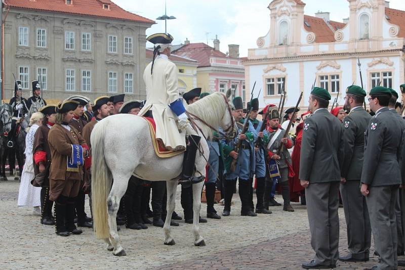 Na Karlově náměstí si připomněli bitvu u Kolína