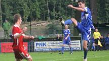 Z utkání Kolín - Převýšov (0:1).