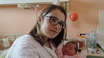 Alice Smolíková se rozplakala 21. února 2017. Prvorozená dcera maminky Petry a tatínka Adama ze Sázavy po porodu měřila 50 centimetrů a vážila 3605 gramů.