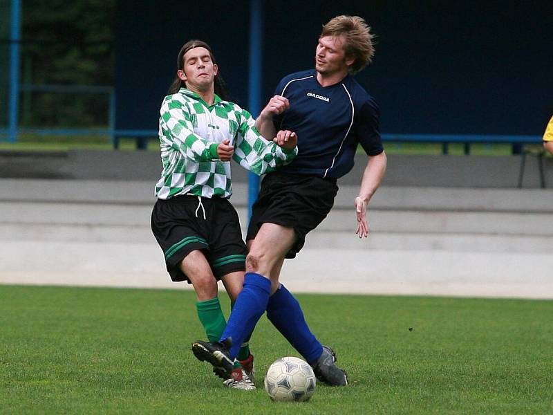 Z duelu FK Kolín B – Plaňany.