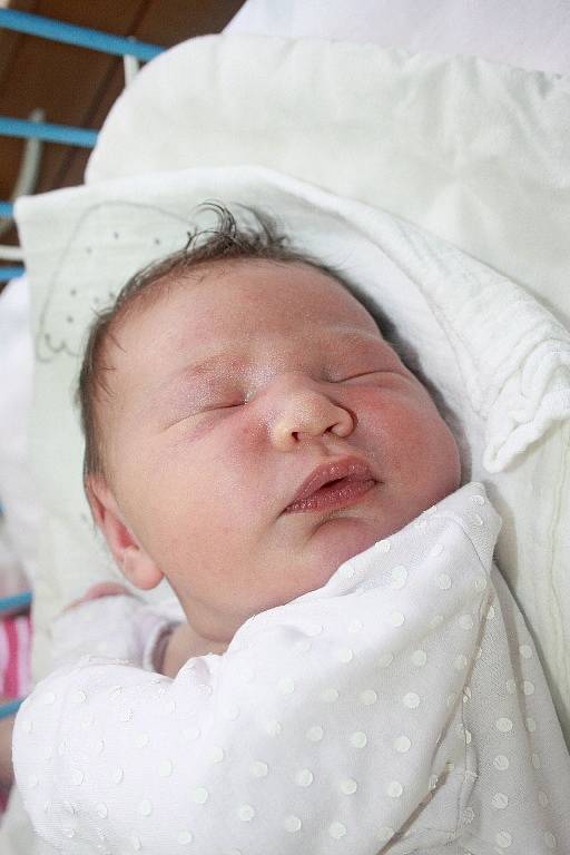 Sofie Sovová se narodila 4. února 2014. Vážila 4 460 gramů a měřila 53 centimetrů. Doma je ve Velimi s maminkou Kateřinou, tátou Tomášem a sourozenci Adélkou a Tomáškem.