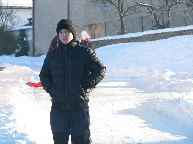 Druhý ročník krymlovského sjezdu kopečku na čemkoli