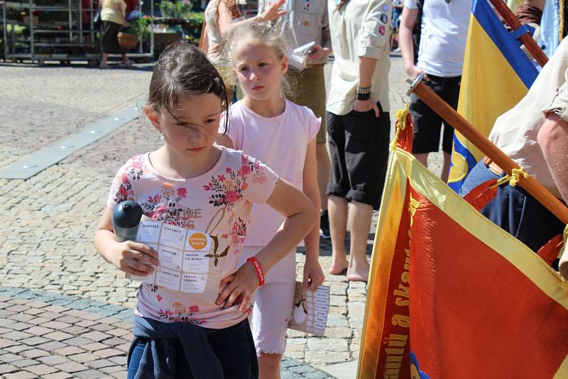 Skauti pozvali Kolíňáky na ochutnávku své činnosti