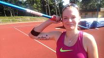 Oštěpařka a Sportovkyně Kolína 2013 Petra Andrejsková