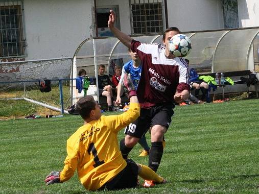 Z utkání FK Kolín U16 - Táborsko (0:2).