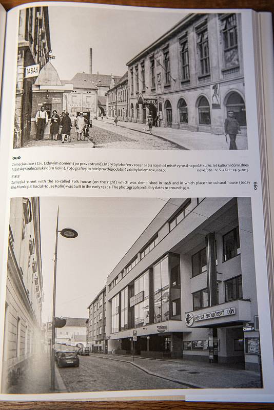 Ze křtu druhého vydání knihy Proměny města Kolína v obřadní síni radnice.