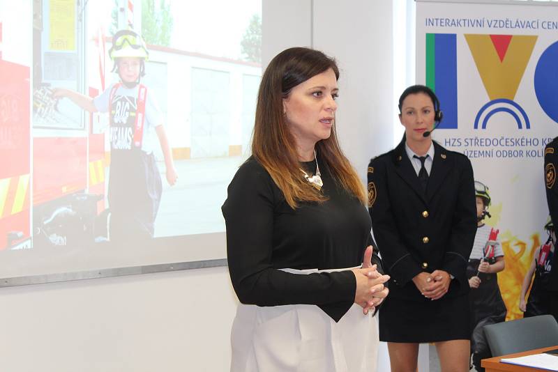 Kolínští profesionální hasiči otevřeli nové interaktivní vzdělávací centrum pro děti i dospělé