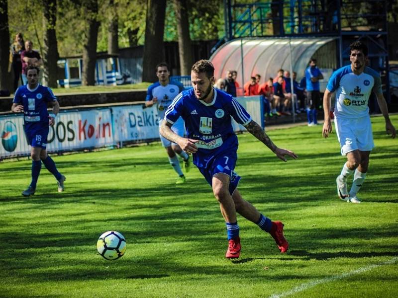 Z utkání FK Kolín - Turnov (6:0).