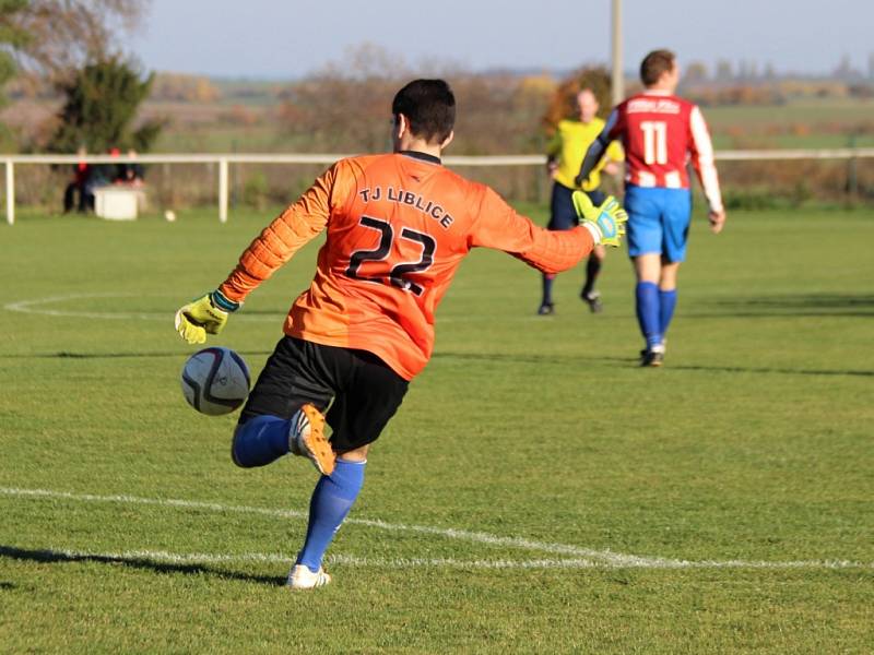 Z utkání Tuchoraz - Liblice (1:0).