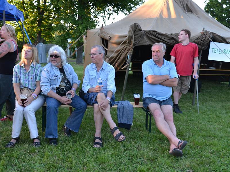 Hudební program zakončila kapela Telegraf.