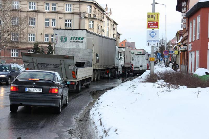 Nehoda u Libenic způsobila kolaps nejen v Kolíně