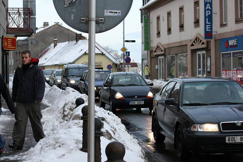 Nehoda u Libenic způsobila kolaps nejen v Kolíně