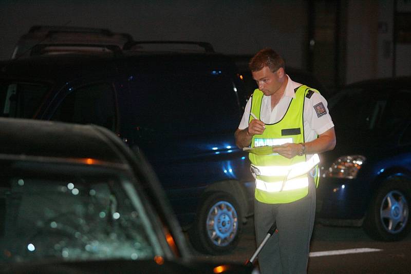 Dopravní nehoda v Kolíně 31. července