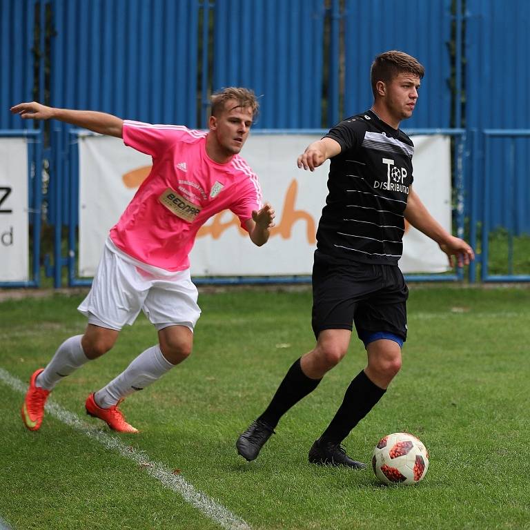 Z utkání Český Brod B - Pěčice (1:0).