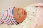 Druhé středočeské miminko roku 2022, Sofie Koderová se narodila sedmnáct minut po půlnoci. 