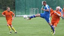 Z utkání Libodřice - Plaňany (0:0, PK 2:4).