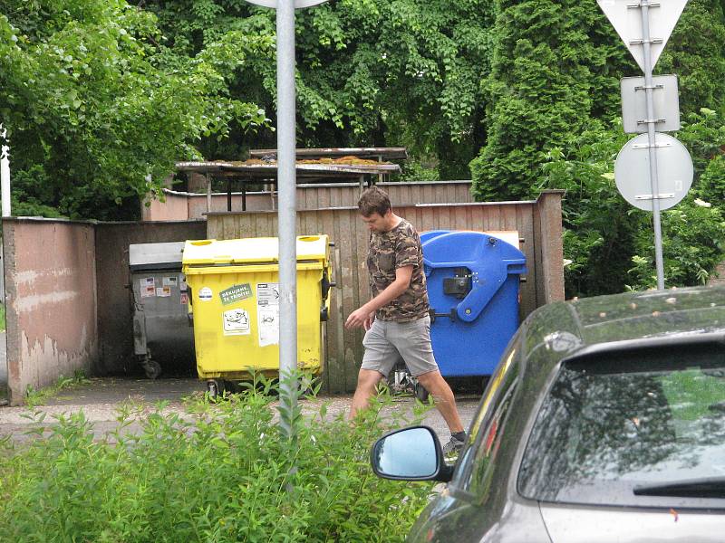 V sídlištní lokalitě v okolí ulice Rimavské Soboty v Kolíně.