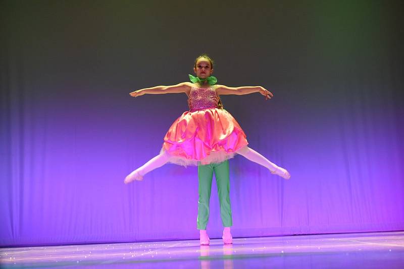 Žáci tanečních škol celého regionu předvedli své umění na divadelních prknech.