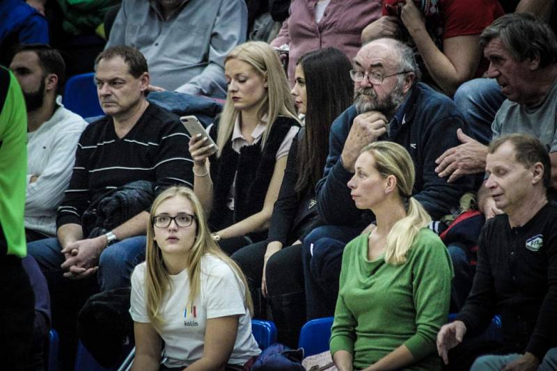 Z utkání BC Geosan Kolín - Ústí nad Labem (90:92).