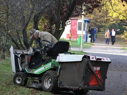 Úklid Masarykovy ulice v Kolíně