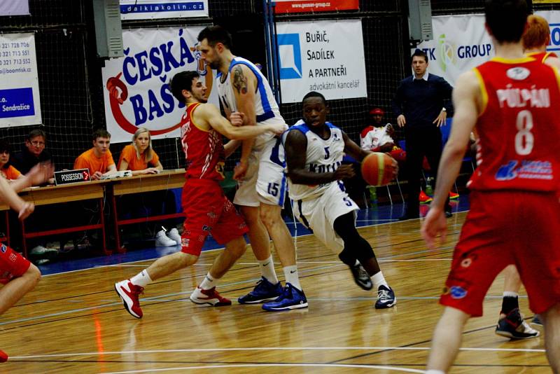 Basketbalisté Kolína po dobrém kolektivním výkonu porazili Pardubice 70:64