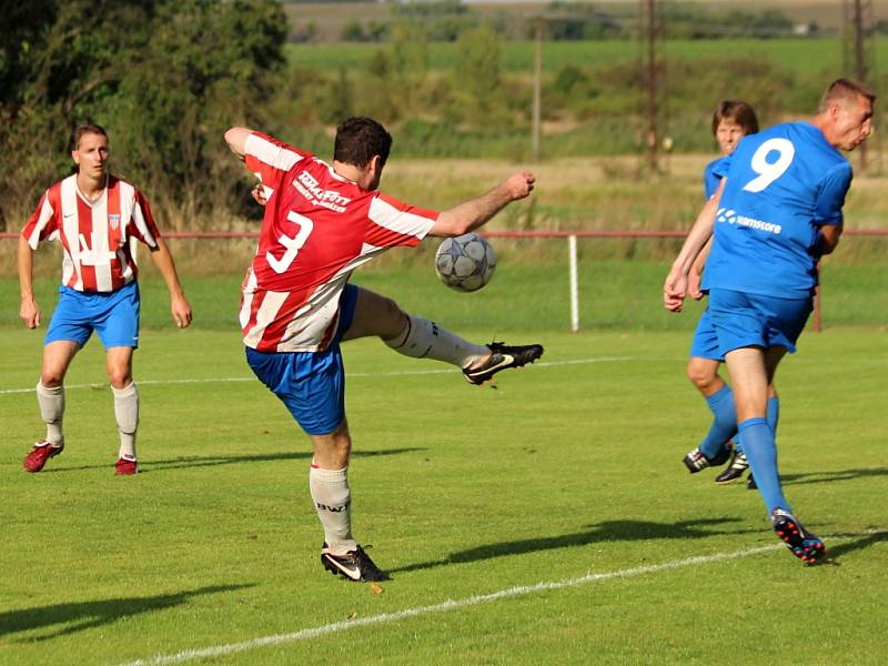 Z utkání Liblice - Břežany II (4:3).