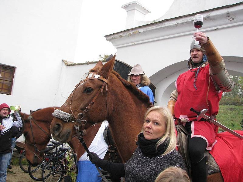 Na zámek v Radimi přijel v sobotu sv. Martin