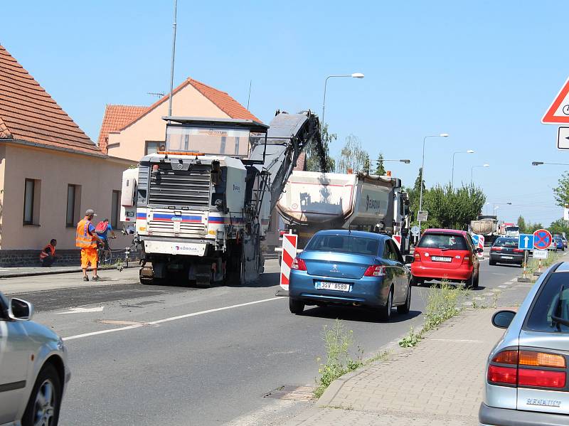 Rekonstrukce Ovčárecké ulice a objízdná trasa