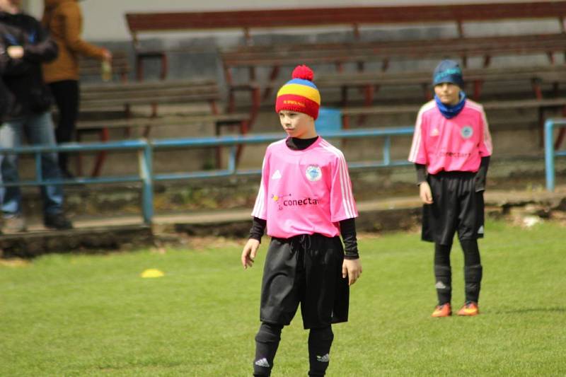 Z utkání mladších žáků kategorie U11 FK Kolín - Brandýs/Stará Boleslav (8:5).