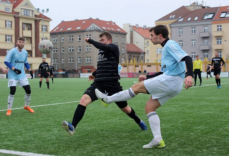 Zimní fotbalová příprava: Vyšehrad B - Český Brod 1:2 (0:0).